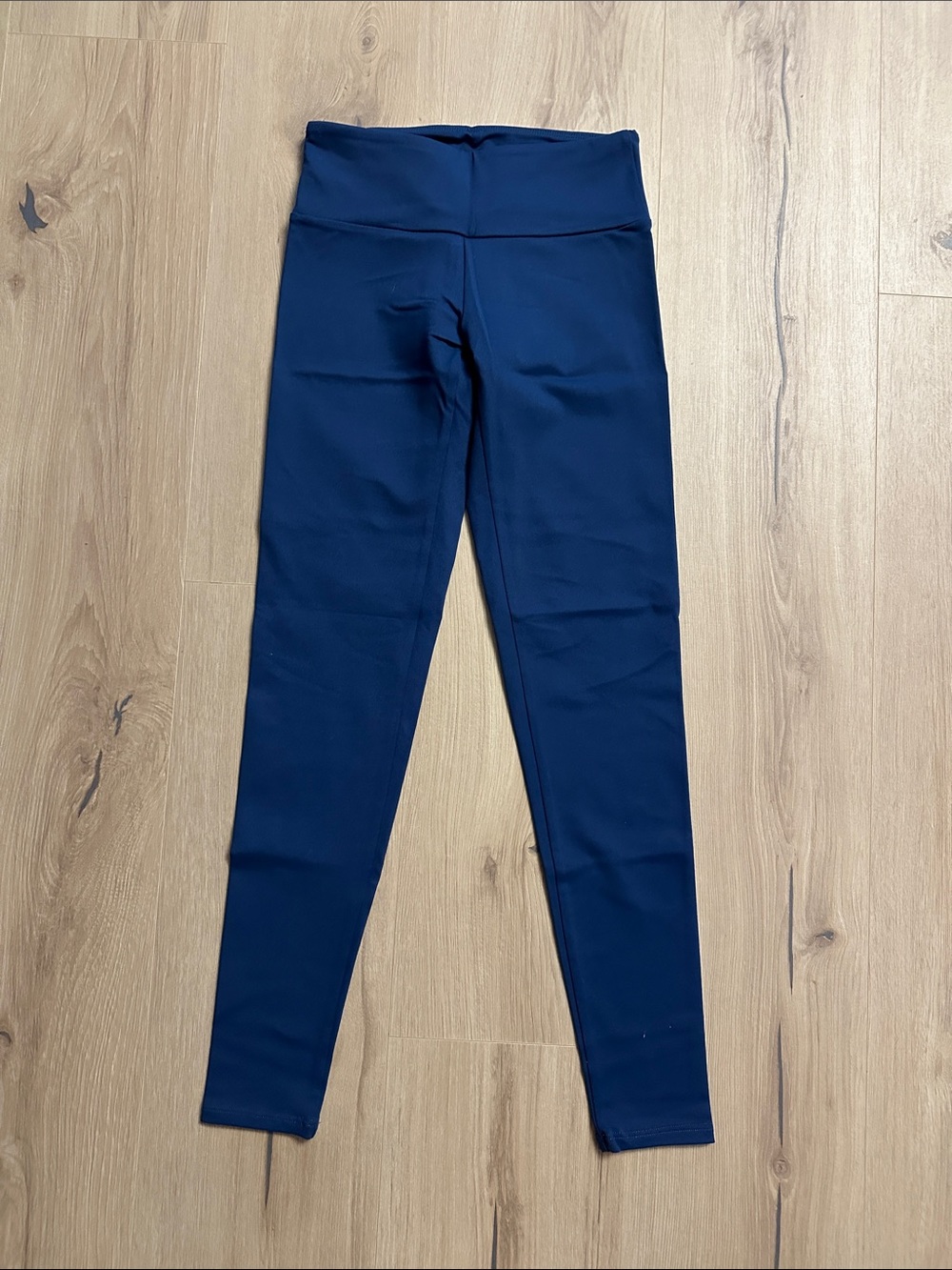 High-Waist Navy Leggings